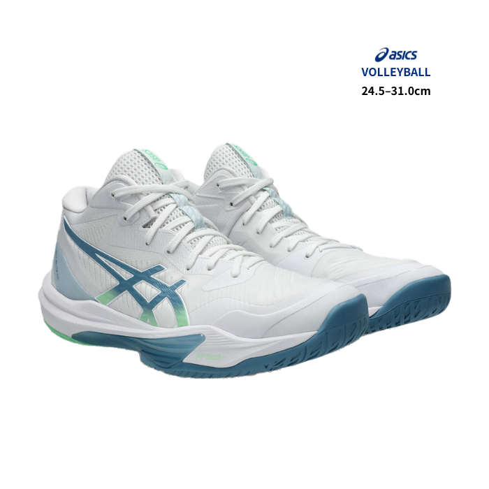 asics SKY ELITE FF MT 3�i1051A081�j�����Y �o���[�{�[���V���[�Y �~�h���J�b�g �C�R�v���[���g �A�V�b�N�X �o���[ ���� �N�b�V���� STANDARD White/SabaBlue