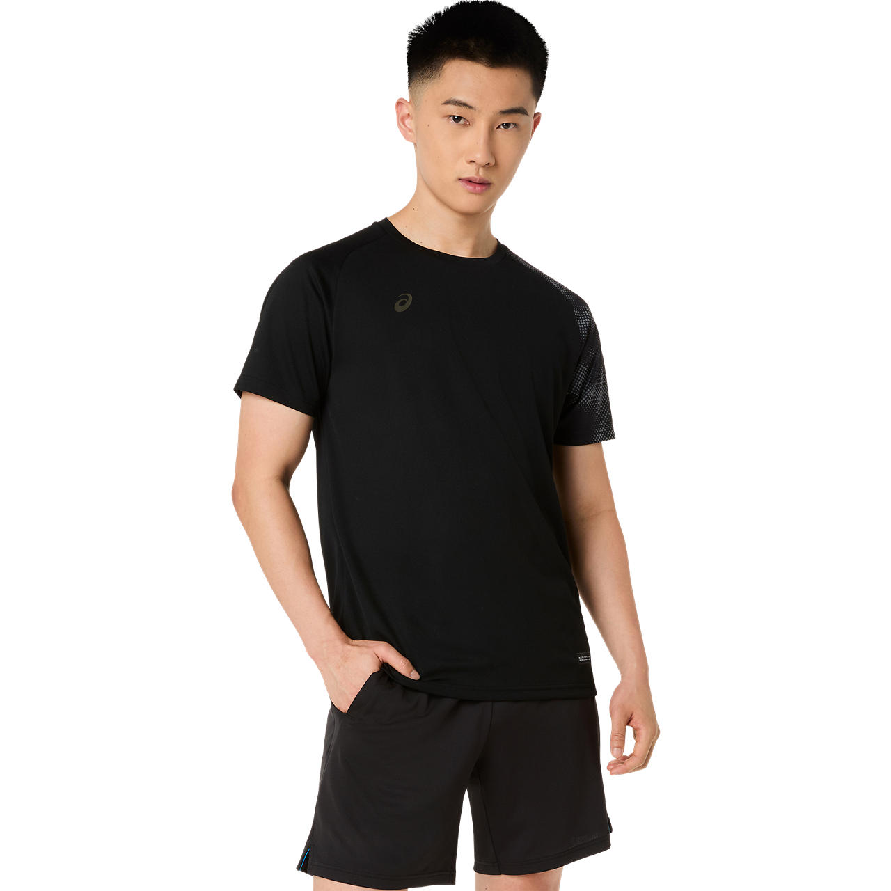 asics アシックス ドライショートスリーブシャツ 2033C042 トレーニングウェア 半袖 Tシャツ メンズ ランニング ジム 吸汗速乾 | ASICS | 01