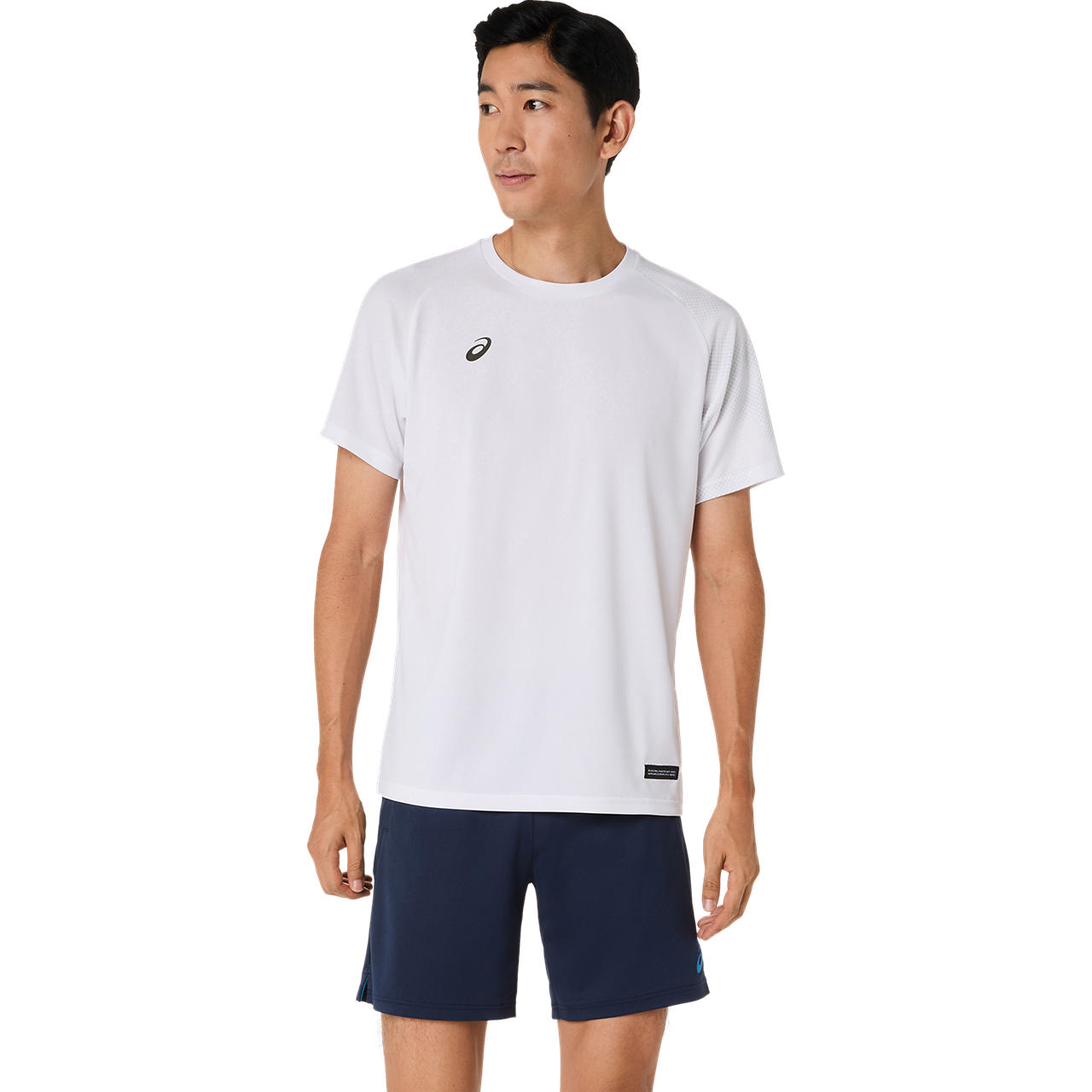 asics アシックス ドライショートスリーブシャツ 2033C042 トレーニングウェア 半袖 Tシャツ メンズ ランニング ジム 吸汗速乾 | ASICS | 03