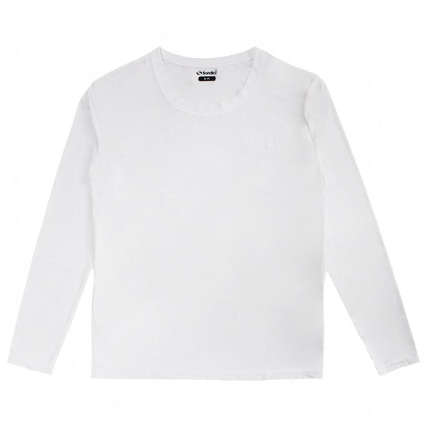 【メール便だと送料無料】冷感インナー 熱中症対策 ソンディコ Sondico 氷結UVびっくり長袖CHIKUSOMEインナーシャツ メンズ ジュニア 25A07 | Sondico | 01