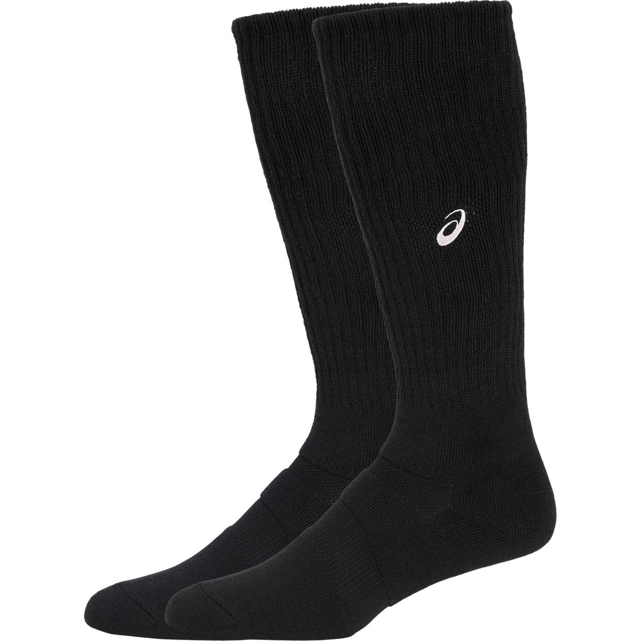asics ワンポイントハイソックス 3052A011 バレーボール用 ソックス 吸汗速乾 抗菌防臭 アーチサポート 足裏パイル 部活 ジュニア対応 | ASICS | 01