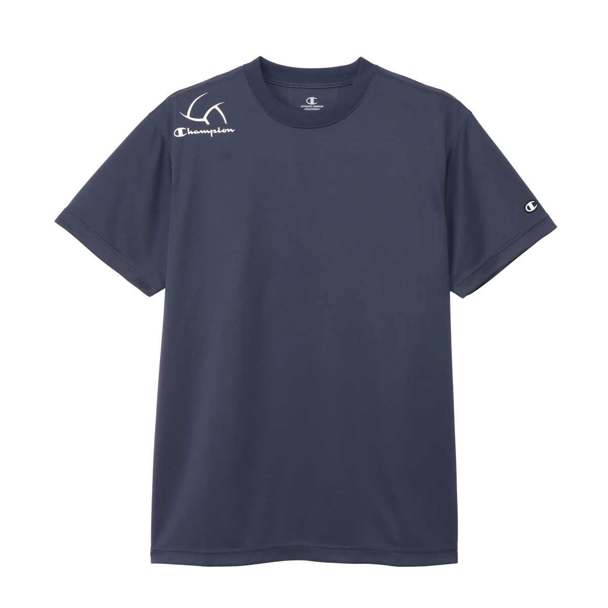 【メール便だと送料無料】 半袖 プラクティスシャツ チャンピオン 練習着 C3BV303 | メンズ レディース バレー バレーウェア プラクティス Tシャツ | Champion | 03