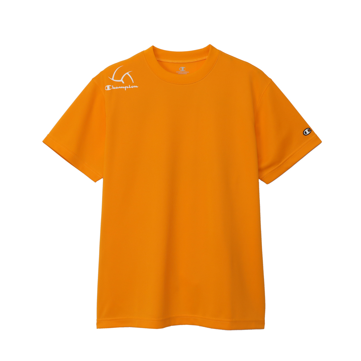 【メール便だと送料無料】 半袖 プラクティスシャツ チャンピオン 練習着 C3BV303 | メンズ レディース バレー バレーウェア プラクティス Tシャツ | Champion | 04