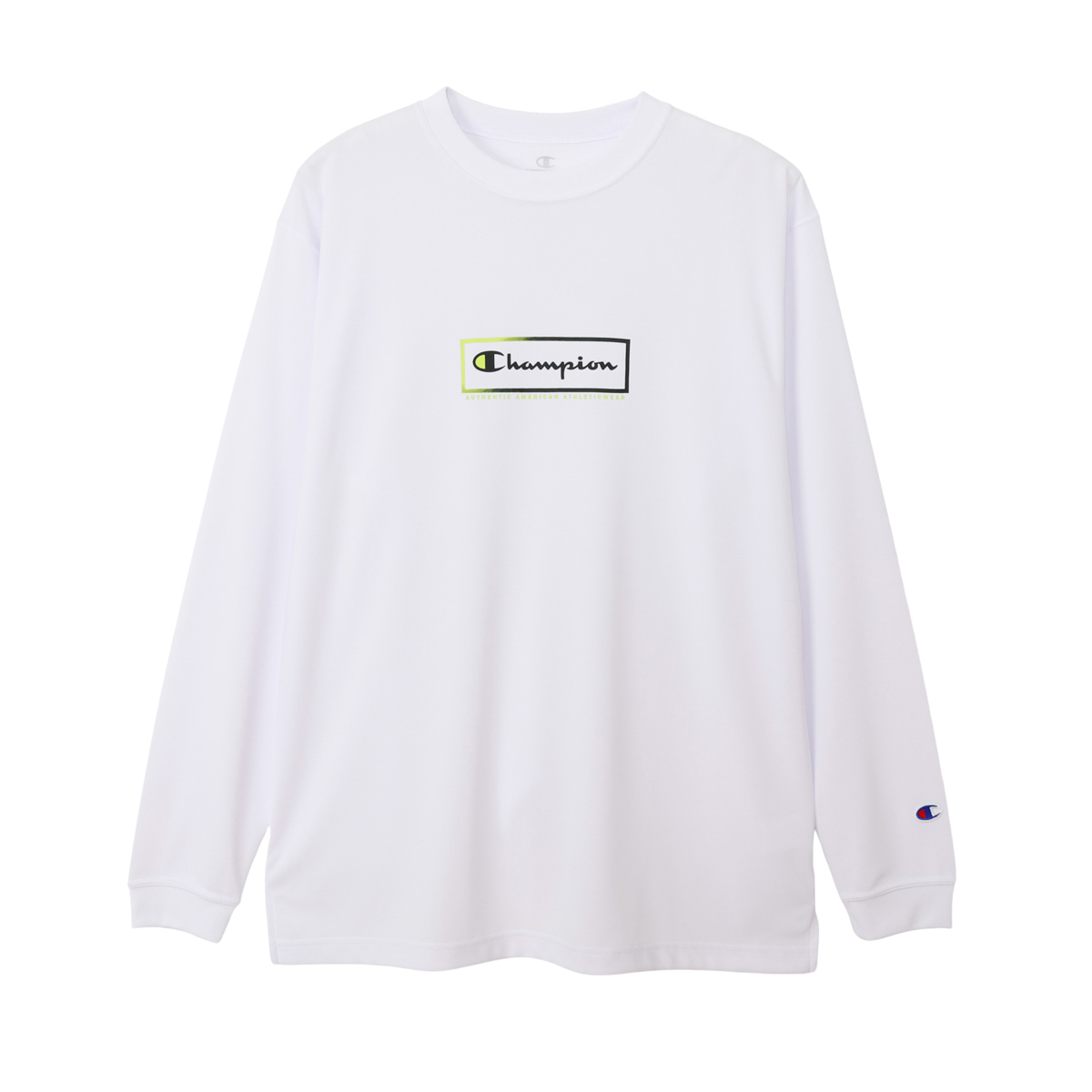 【メール便だと送料無料】 長袖 プラクティスシャツ チャンピオン Champion 練習着 C3CB426 | メンズ レディース バスケットボール バスケ プラクティス シャツ | Champion | 01