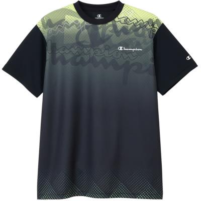 【メール便だと送料無料】 半袖 プラクティスシャツ チャンピオン 練習着 C3CV310 | メンズ レディース バレー バレーウェア プラクティス Tシャツ | Champion | 04