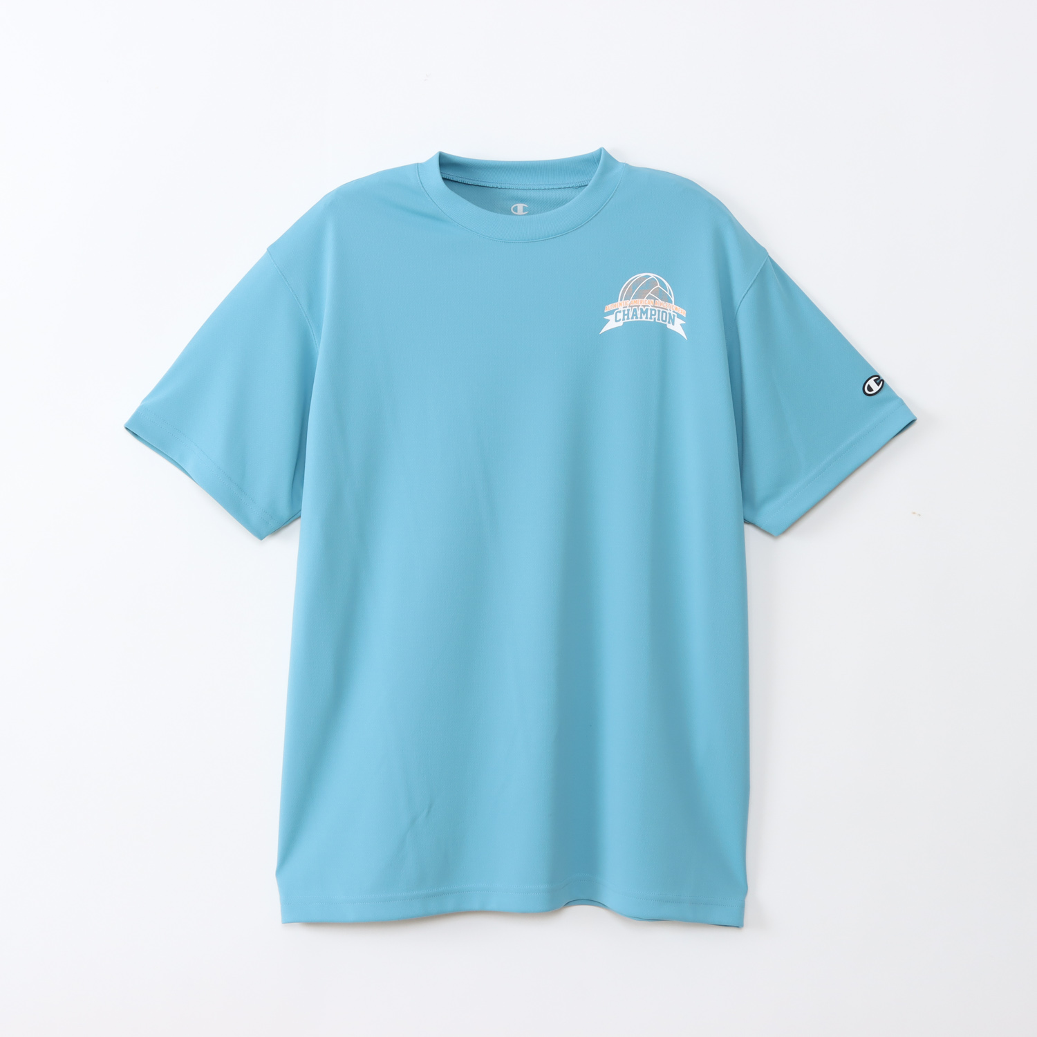 【メール便だと送料無料】 半袖 プラクティスシャツ チャンピオン 練習着 C3CV312 | メンズ レディース バレー バレーウェア プラクティス Tシャツ | Champion | 02