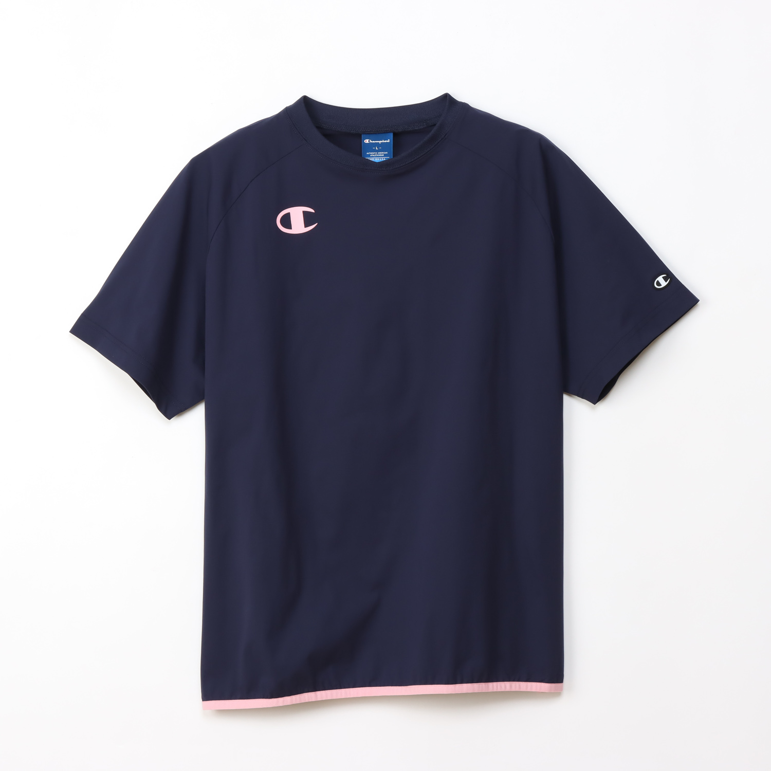 【メール便だと送料無料】 ショートスリーブシャツ ピステ代わりの使用がおすすめ チャンピオン 練習着 C3CVC26 | メンズ レディース バレーボール | Champion | 03