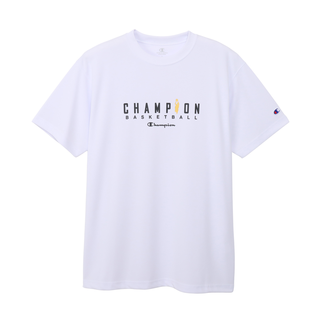 Champion チャンピオン ショートスリーブTシャツ C3-DB327 バスケットボール メンズ 半袖Tシャツ 練習着 部活 吸汗速乾 抗菌防臭 | Champion | 01