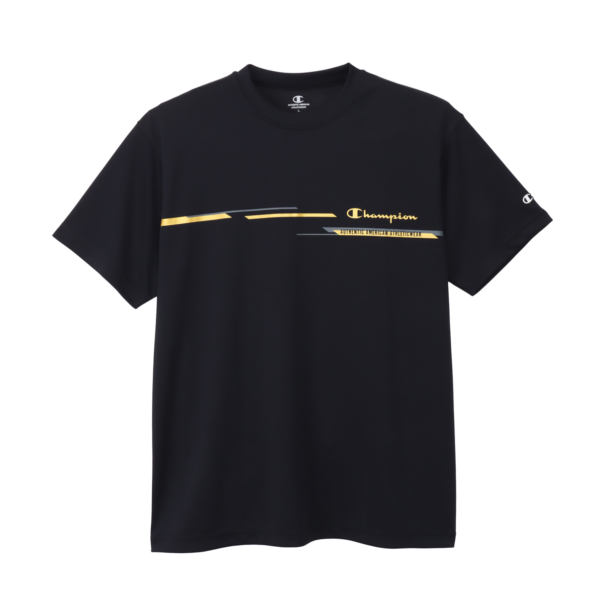 Champion ショートスリーブTシャツ C3DV321 バレーボール 半袖 シャツ 練習着 部活 チャンピオン 吸汗速乾 抗菌防臭 UVカット | Champion | 02