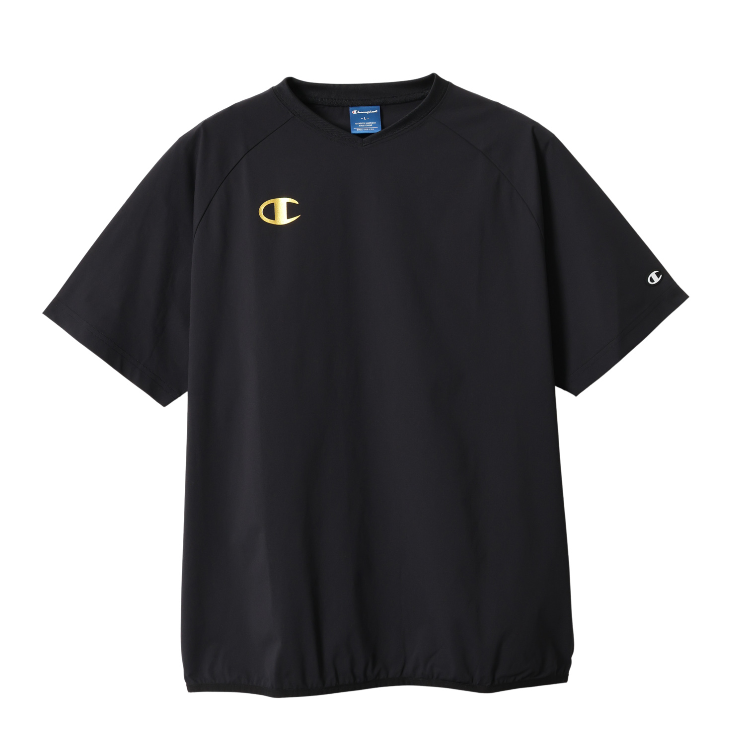 チャンピオン バレーボール 半袖ピステ C3-EVC28 メンズ レディース 練習着 吸汗速乾 ストレッチ Champion | Champion | 03