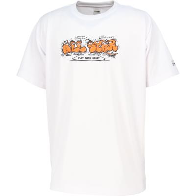 CONVERSE コンバース プリントTシャツ CB261356 バスケットボール 半袖 練習着 部活 メンズ レディース 吸汗速乾 UVカット | CONVERSE | 01