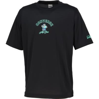 CONVERSE コンバース プリントTシャツ CB261358 バスケットボール 半袖 練習着 部活 メンズ レディース 吸汗速乾 UVカット | CONVERSE | 04
