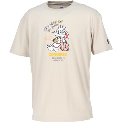 CONVERSE コンバース プリントTシャツ CB261359 バスケットボール 半袖 練習着 部活 メンズ レディース 吸汗速乾 UVカット | CONVERSE | 02