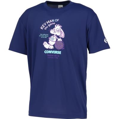 CONVERSE コンバース プリントTシャツ CB261359 バスケットボール 半袖 練習着 部活 メンズ レディース 吸汗速乾 UVカット | CONVERSE | 05