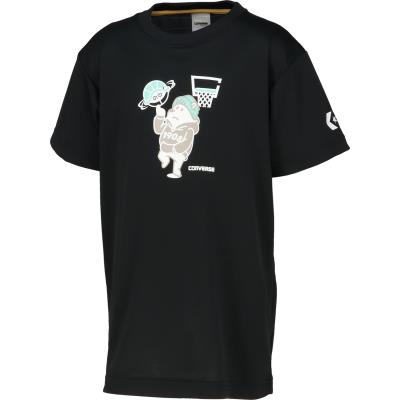 CONVERSE コンバース JRプリントTシャツ CB462352 バスケットボール 半袖 練習着 部活 ジュニア 吸汗速乾 UVカット | CONVERSE | 02