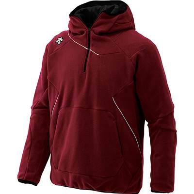DESCENTE フリースジャケット DBX2360C 野球 防風 保温 ハーフジップ 防寒 | DESCENTE | 02
