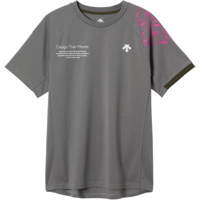 【メール便だと送料無料】 石川祐希選手着用モデル 半袖 バレーシャツ DESCENTE デサント メンズ レディース ユニセックス 練習着 吸汗速乾 DV5FHT02U | DESCENTE | 03