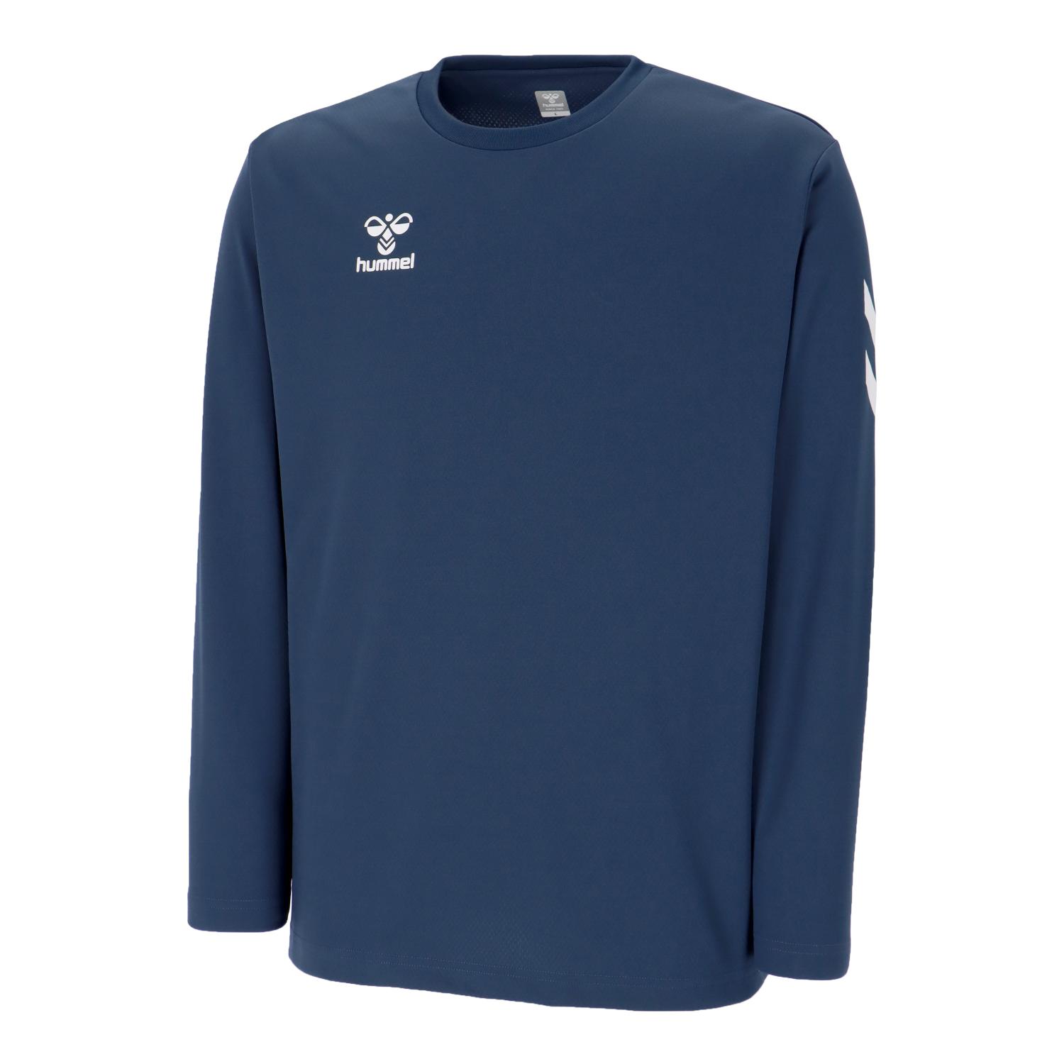 ヒュンメル 長袖Tシャツ HAP7248 吸汗速乾 メンズ レディース 男女兼用 スポーツウェア hummel メール便送料無料 | hummel | 04