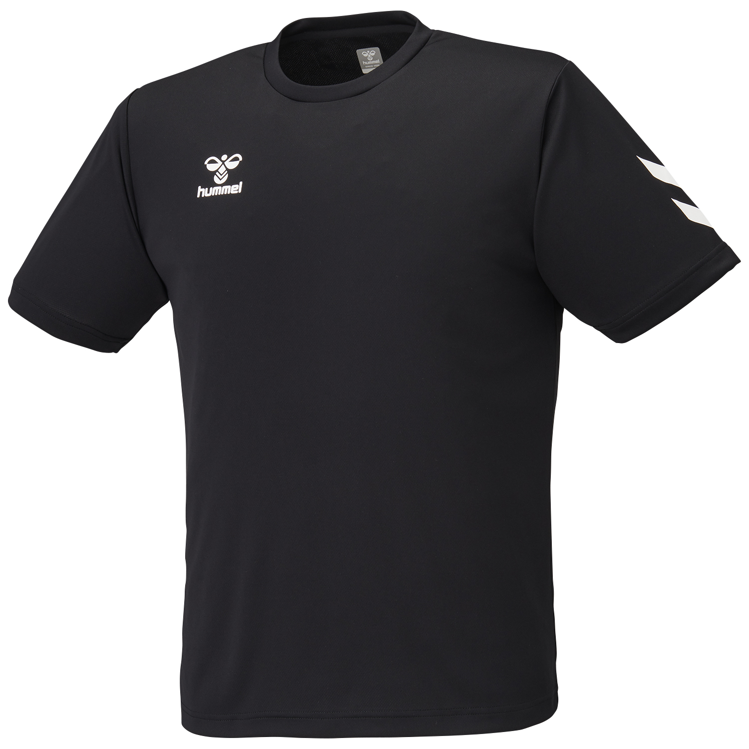 ヒュンメル Tシャツ 半袖 HAY2147 メンズ トレーニングウェア 吸汗速乾 部活 サッカー バレーボール ジム スポーツウェア ワンポイント | hummel | 07