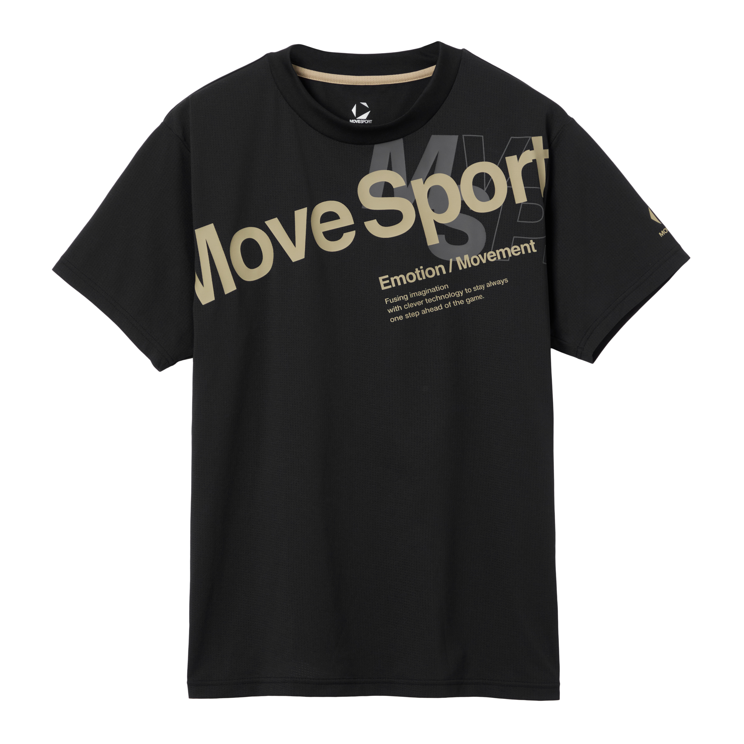 【メール便だと送料無料】MOVESPORT シャドーメッシュ 半袖シャツ DESCENTE デサント ST5FHT02M | ムーブスポーツ メンズ スポーツ ウェア | DESCENTE ATHLETIC | 02