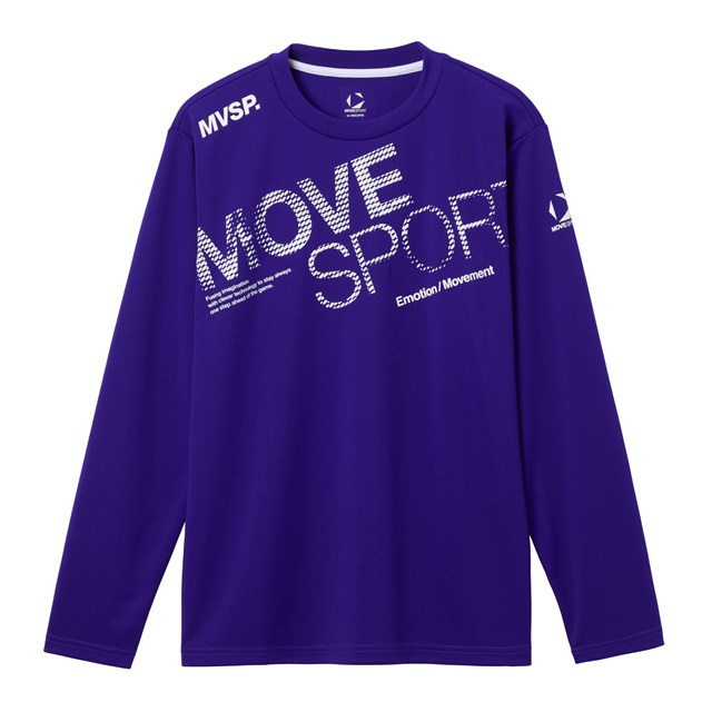 【メール便だと送料無料】MOVESPORT ドライメッシュ ビッグロゴ 長袖シャツ DESCENTE デサント ST5FLT00M | ムーブスポーツ メンズ スポーツ ウェア | DESCENTE ATHLETIC | 03