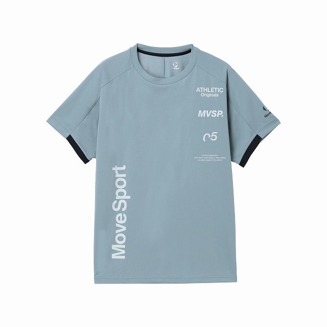 MOVESPORT ムーブスポーツ ショートスリーブシャツ ST6FHT02M 半袖シャツ スポーツ トレーニング 接触冷感 ランニング UVカット | DESCENTE ATHLETIC | 01