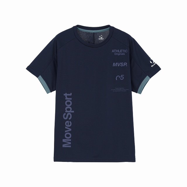 MOVESPORT ムーブスポーツ ショートスリーブシャツ ST6FHT02M 半袖シャツ スポーツ トレーニング 接触冷感 ランニング UVカット | DESCENTE ATHLETIC | 03