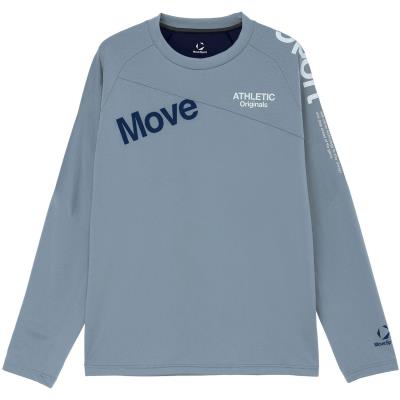 MOVESPORT ムーブスポーツ ロングスリーブシャツ ST6FLT01M 長袖シャツ スポーツ トレーニング 接触冷感 ストレッチ 吸汗速乾 UVカット | DESCENTE ATHLETIC | 02