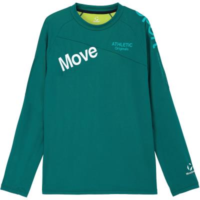 MOVESPORT ムーブスポーツ ロングスリーブシャツ ST6FLT01M 長袖シャツ スポーツ トレーニング 接触冷感 ストレッチ 吸汗速乾 UVカット | DESCENTE ATHLETIC | 03