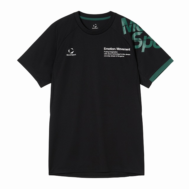 DESCENTE 星核刺繍 ストライプユニフォーム DESCENTE（デサント） MOVESPORT 半袖プラクティスシャツ SV6SHT04U