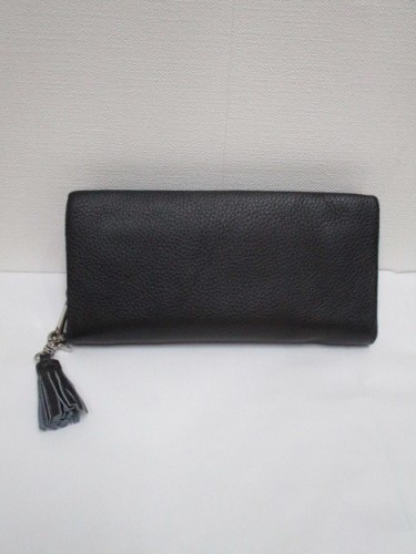 Beaure ビュレ B-0003 長財布 BLACK 本革 牛革 レディース メンズ 大 