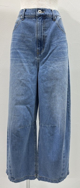 CYAN TOKYO シアントーキョー 501329 3Dタックワイドデニム BLUE