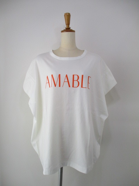 Siro de Labonte シロデラボンテ Tuck sleeve Tshirt AMABLE