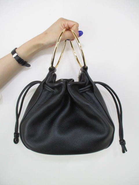 YENN 送料無料 イエン 巾着バッグ RING DRAWSTRING BAG