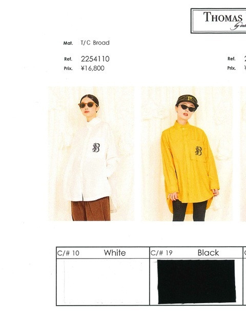 送料無料 THOMAS MAGPIE トーマスマグパイ T/C Broad ハイネックBIG