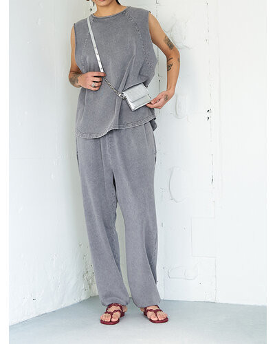 5月中旬〜下旬YENN イエン CHAIN BELT POUCH SILVER [Y252-02057-7