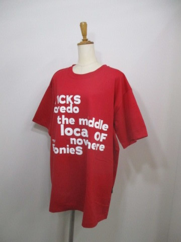 トーマスマグパイ THOMAS MAGPIE STICKS BIG Tシャツ 2262861 レッド
