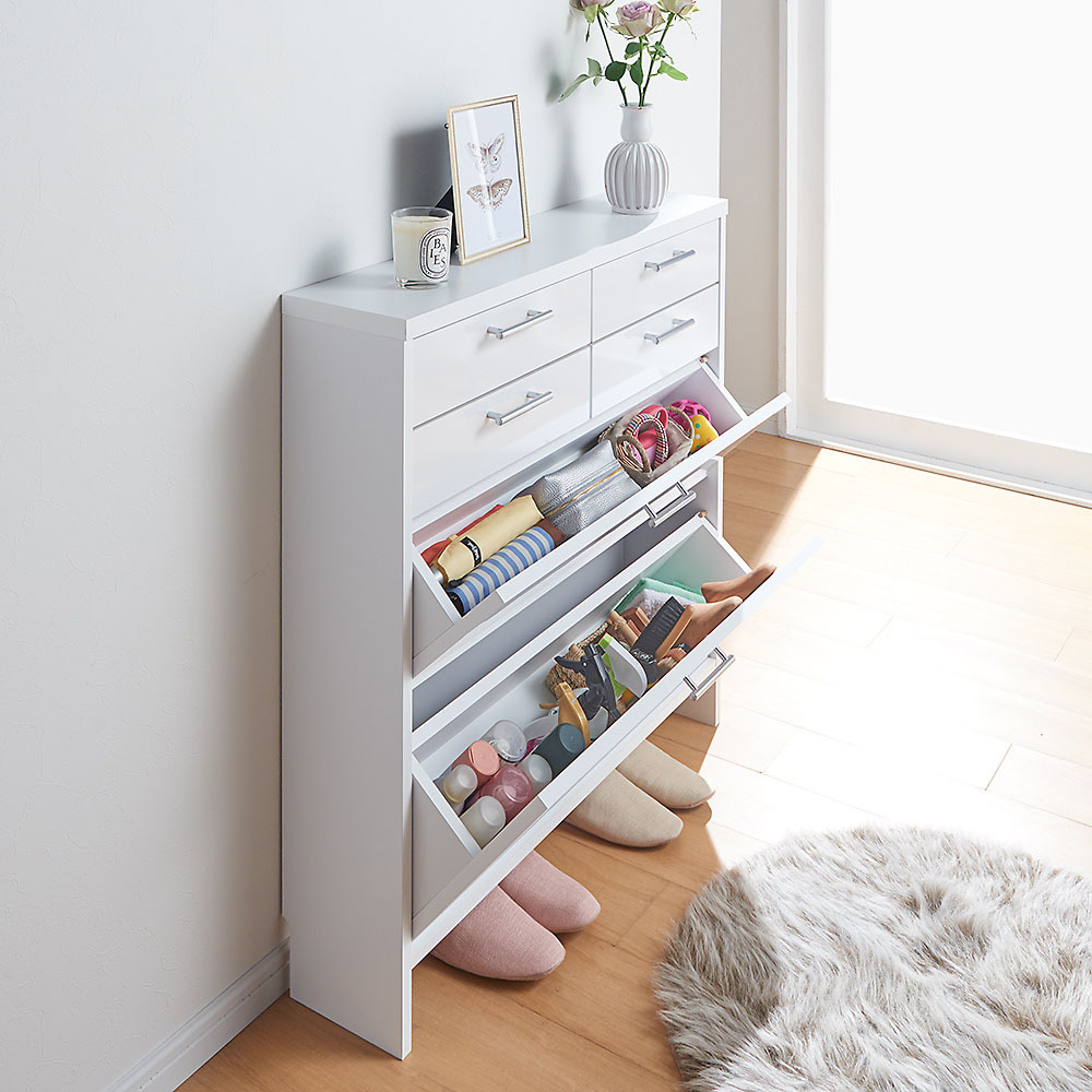 50 Off 家具 収納 玄関収納 屋外収納 傘立て 玄関周り雑貨 玄関小物ひとまとめチェスト 幅84cm 半額品 Kuljic Com