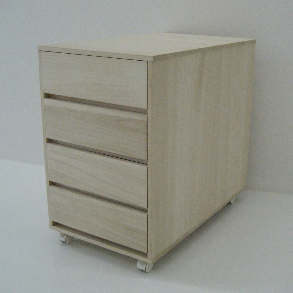 dinos（ディノス） 【日本製】キャスター付き総桐押し入れタンス 4段