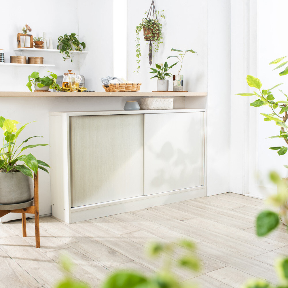 【最終値下げ・送料込・3月末まで】ディノス　キッチンカウンター下収納 Amazon｜ディノス キッチン収納 キッチンカウンター下収納 幅60cm・2枚