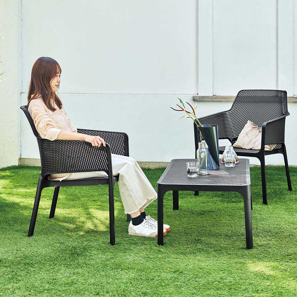 dinos（ディノス） NARDI/ナルディ カフェテーブル＆ラウンジチェア 4