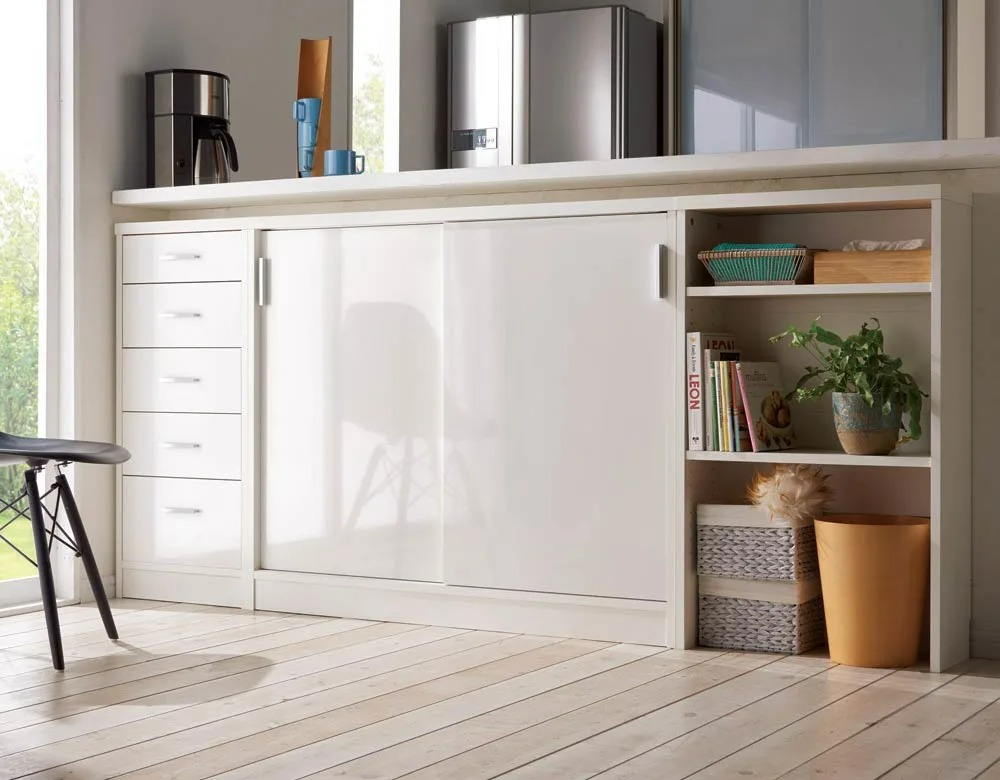 dinos（ディノス） 引き戸カウンター下収納庫 奥行23高さ100cmタイプ