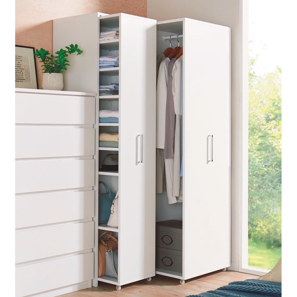 dinos（ディノス） 薄型で隠せる収納 衣類収納ロッカー ハンガータイプ