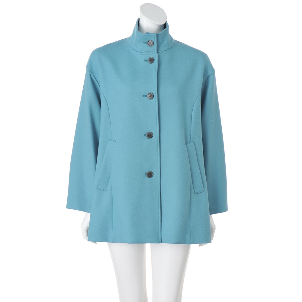 dinos（ディノス） 「NIKKE」 ウールダブルサージ ハーフコート コート