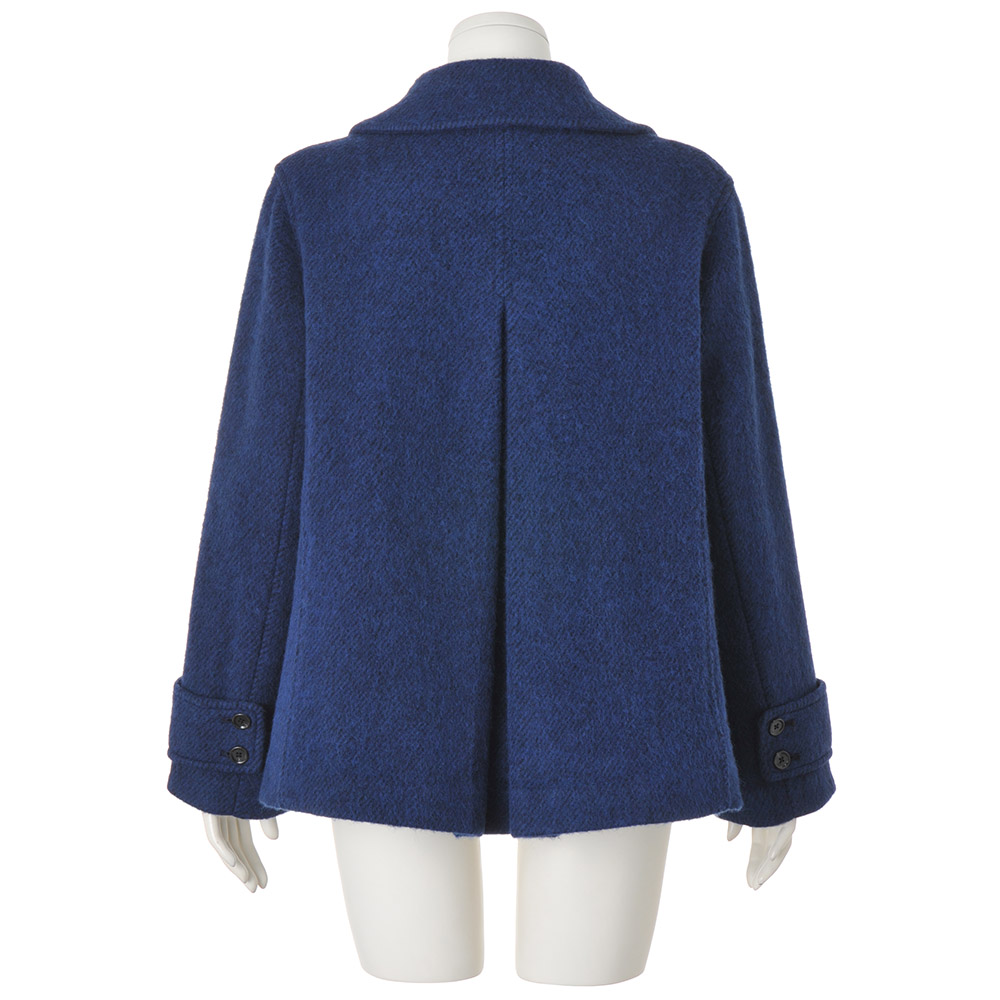 dinos（ディノス） 尾州産 リウール混シャギー Pコート サステナブル