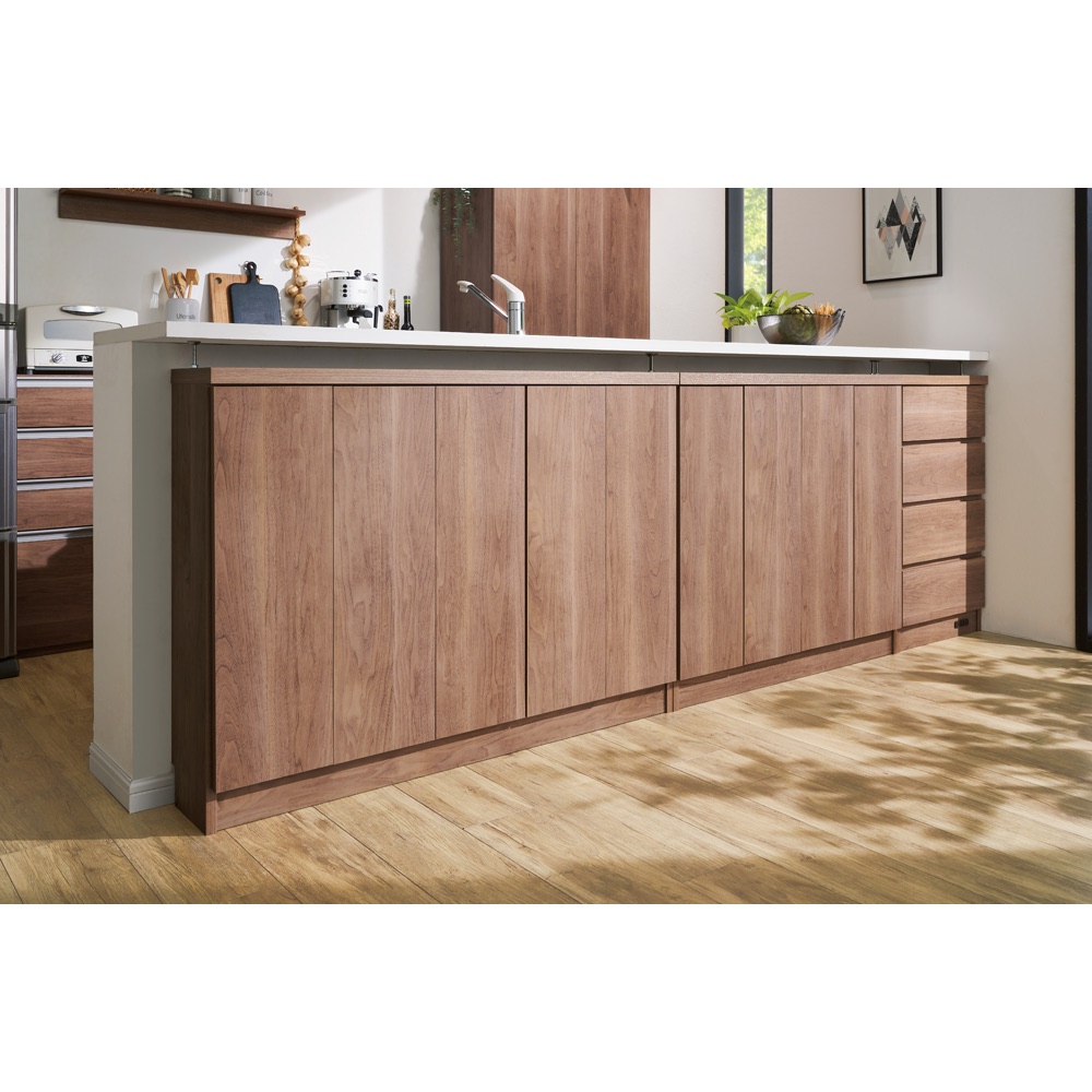 【送料込み・処分価格】木製キッチンカウンター　dinos dinos（ディノス） シンプルカウンター下収納庫（奥行22高さ97cm