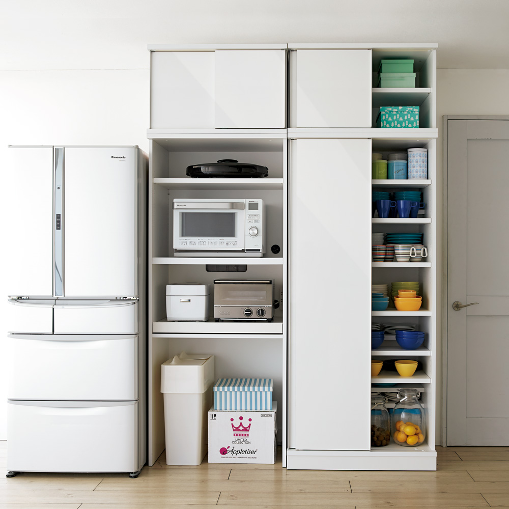 dinos 狭いキッチンでも広々使える引き戸式大型パントリーシリーズ