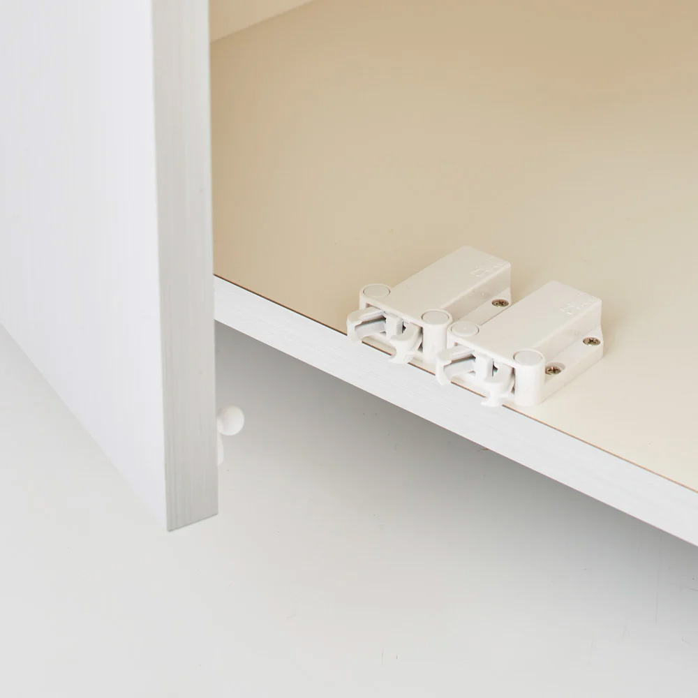 dinos（ディノス） 組立不要 光沢仕上げ冷蔵庫上置き 奥行35.5高さ45.5