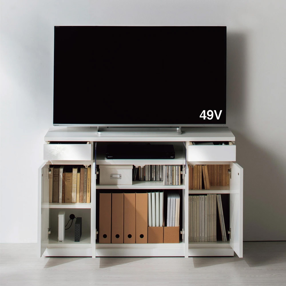 dinos（ディノス） ［幅148cm］ハイタイプテレビ台 高さ75cm 日本製