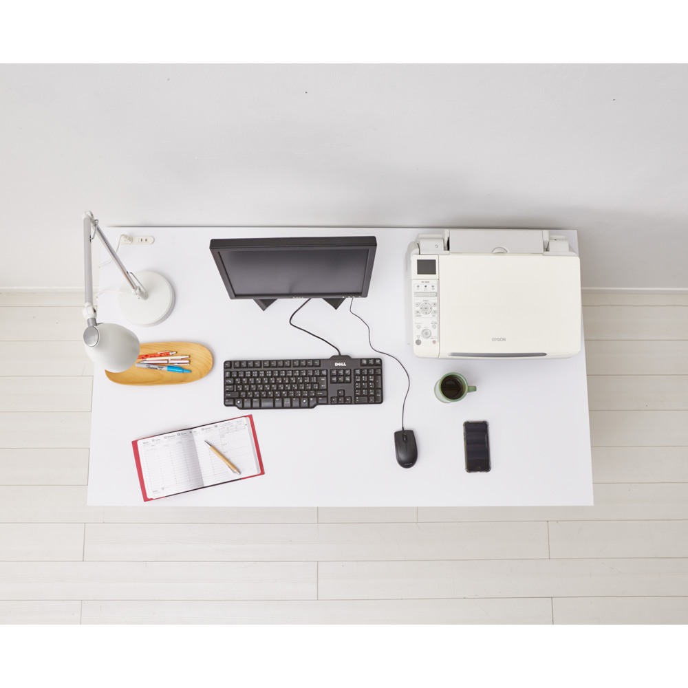 dinos（ディノス） 奥行たっぷり収納デスク 幅140cm 机 オフィス 事務